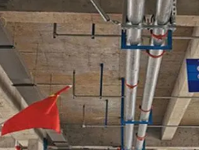 白塔管廊支架的安装方法